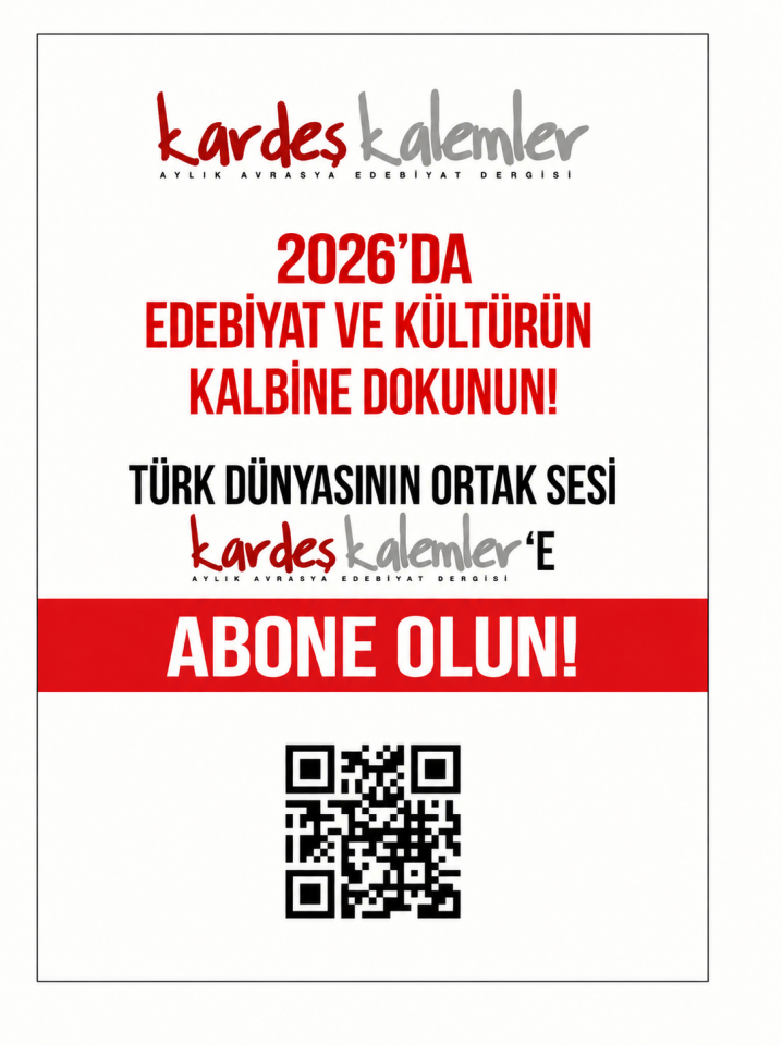 2026 yılı Kardeş Kalemler Dergisi Bireysel  Abonelik (1 yıllık)