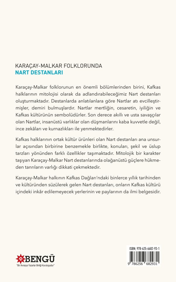 KARAÇAY-MALKAR FOLKLORUNDA  NART DESTANLARI