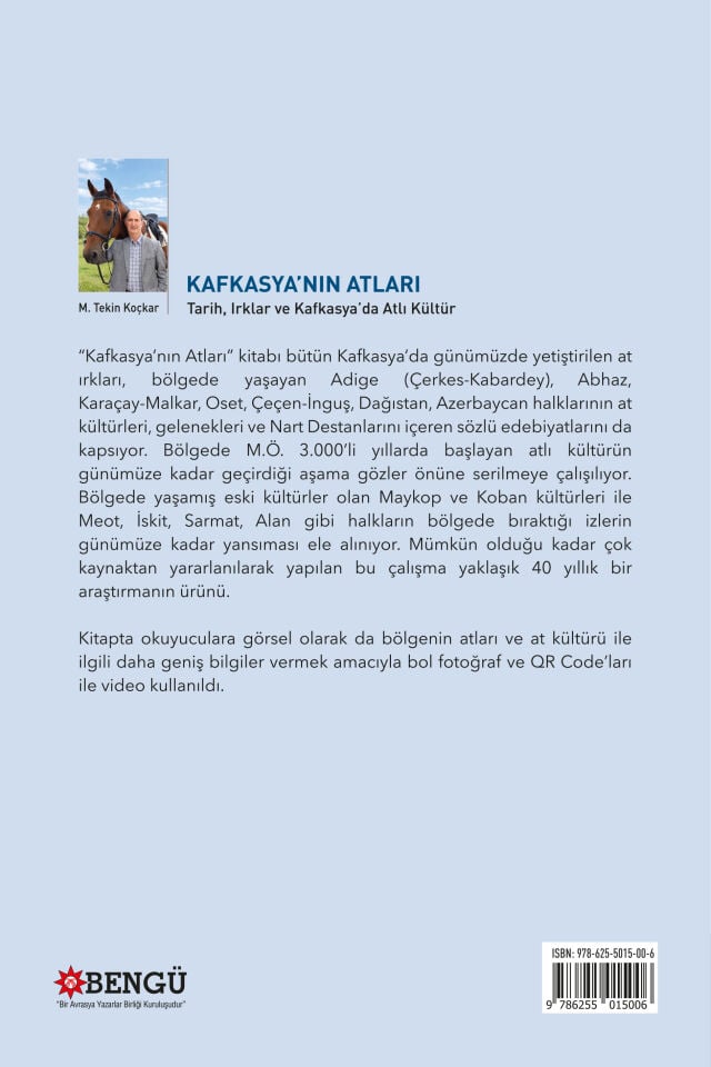 KAFKASYA’NIN ATLARI “Tarih, Irklar ve Kafkasya’da Atlı Kültür”