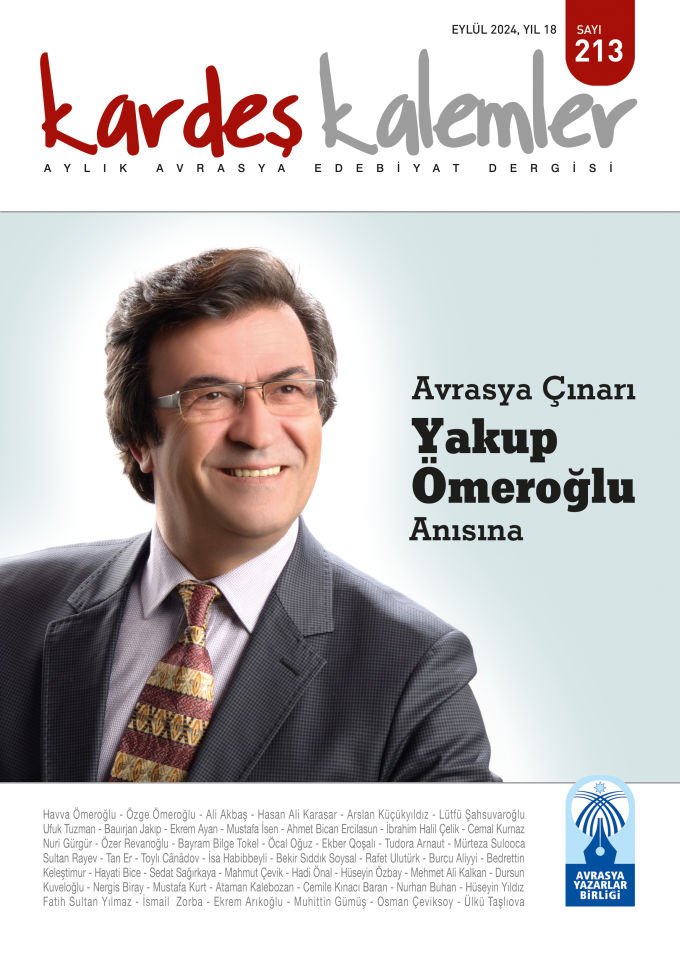 Kardeş Kalemler 213. Sayı Eylül 2024